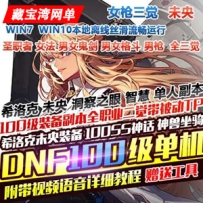 DNF女枪三觉单机版 8职业DNF一键端三觉100级史诗神话