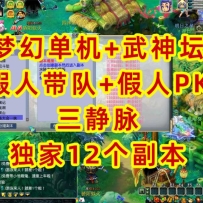 梦幻西游 武神坛 三经脉 擂台助战假人带队新增12副本W7-W11